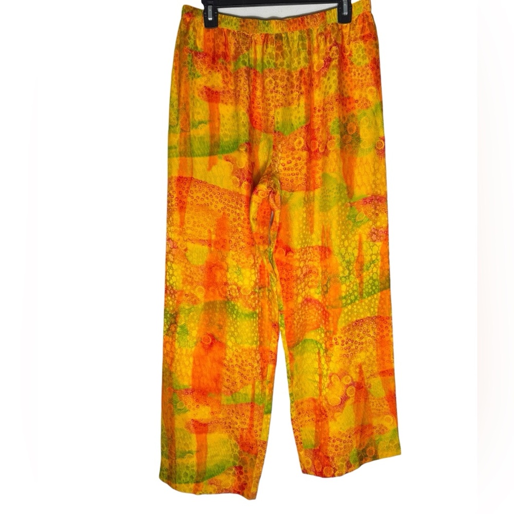 VTG Lihli Saks Fifth Avenue 100% Silk Bottoms Measures Medium / Large Colorful